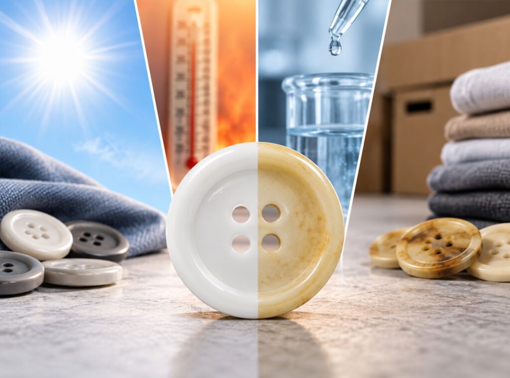 Read more about the article WHAT CAUSES BUTTON DISCOLOURATION AND HOW BUTTON MANUFACTURERS IN INDIA ADDRESS IT